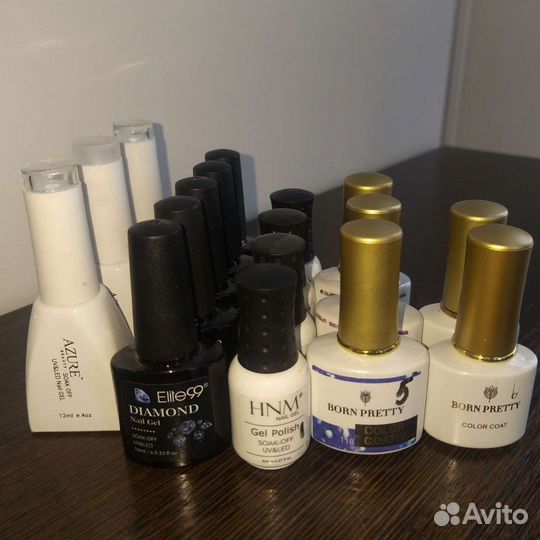 Гель лак для ногтей Много