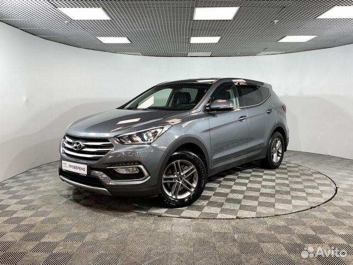 Hyundai Santa Fe 2.2 AT, 2018, 51 010 км