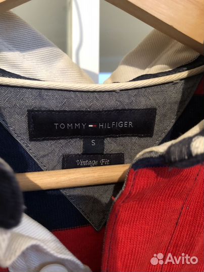 Polo tommy hilfiger мужское vintage fit