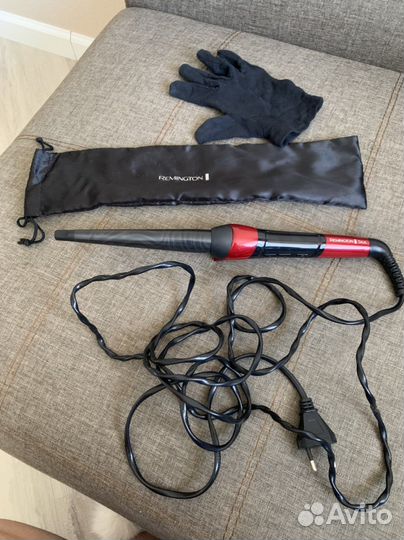 Конусная плойка Remington silk