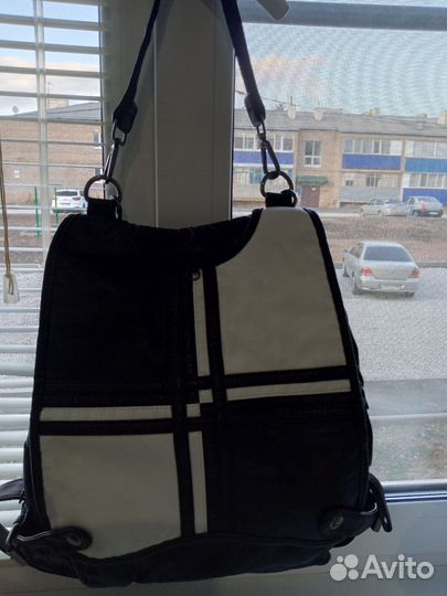 Рюкзак женский натуральная кожа бу