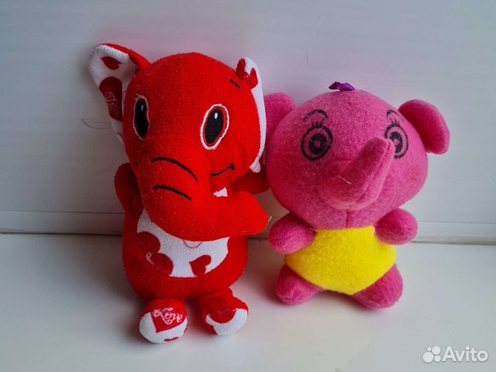 Мягкие игрушки плюшевые пакетом