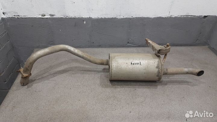 Задняя часть выхлопа для Skoda Fabia 2 1.2 BBM