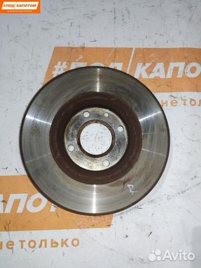 Диск тормозной передний Peugeot 207 рест. 2010