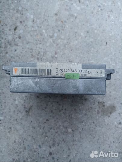 Mercedes W140 эбу srs