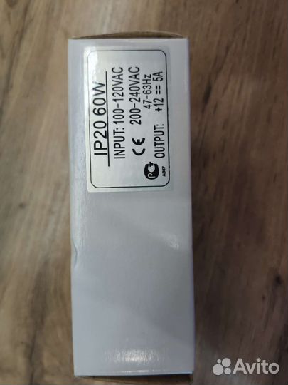 Блок питания для светодиодной ленты 12v, 60w