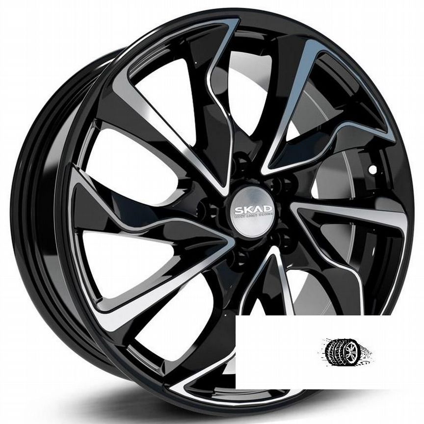 Литые диски Skad 7×R17 5×114.3