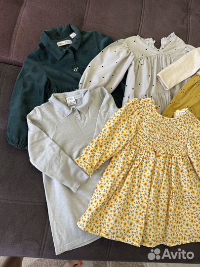 Платье для девочки 98 104 zara