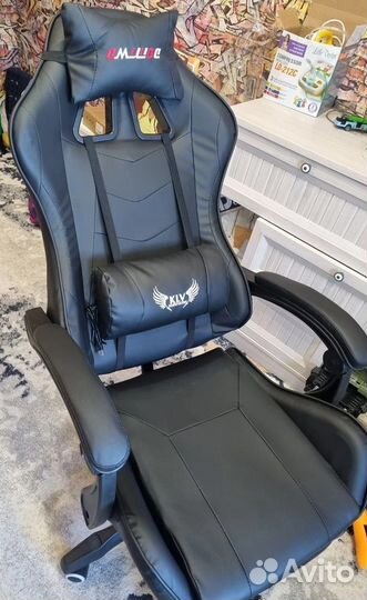 Кресло для игр. Игровое кресло с массажем