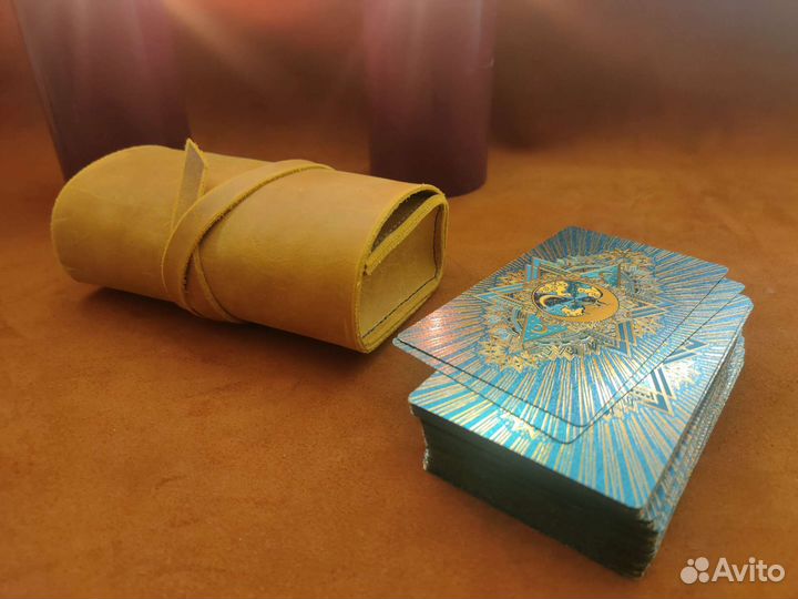 Карты Таро Уэйта в кожаном чехле