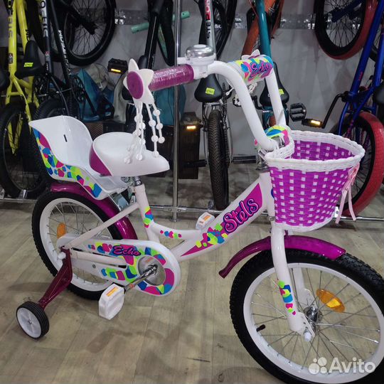 Детский велосипед Stels эхо 16 розовый