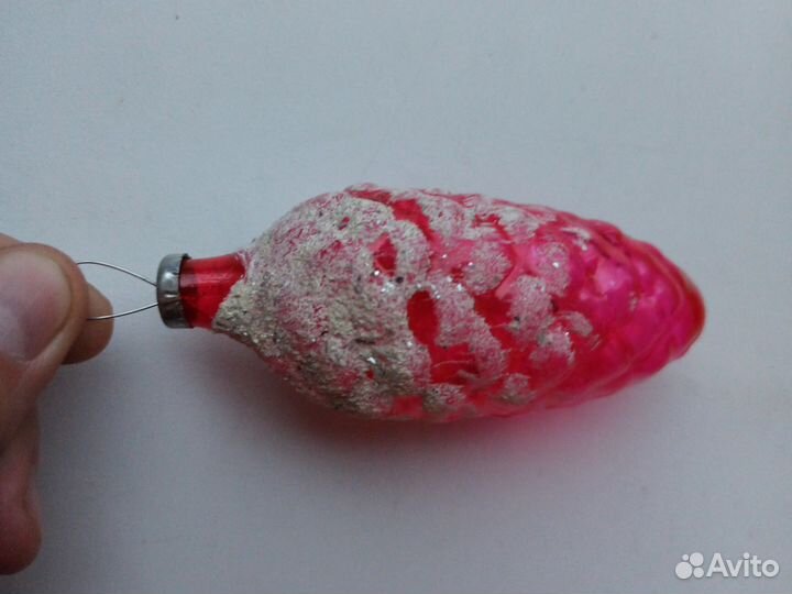 Елочные игрушки шишки СССР