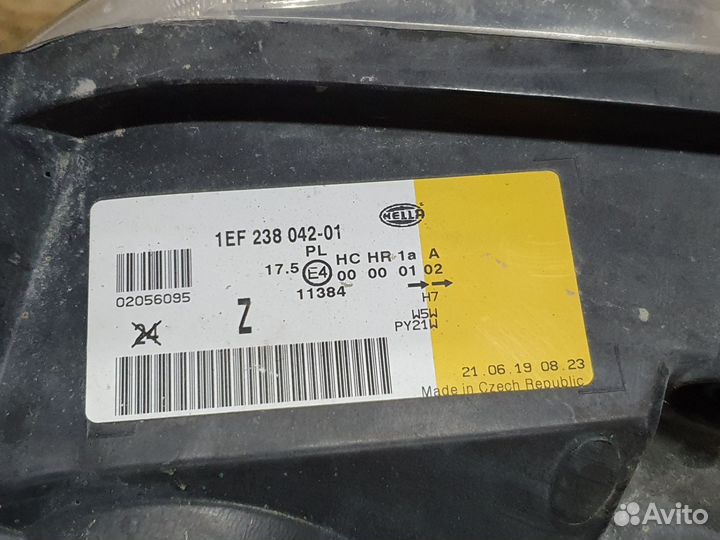 Фара nissan кашкай j 10