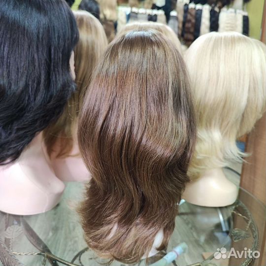 Парик система из натуральных волос 5#