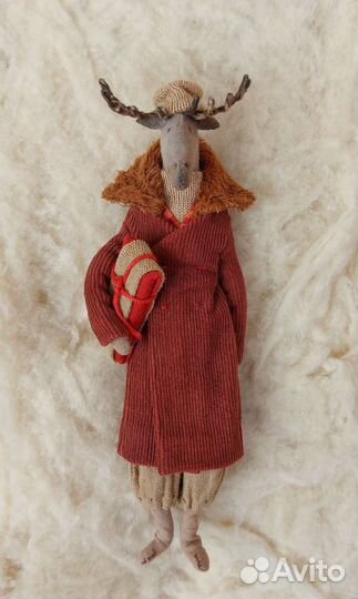 Ватная игрушка