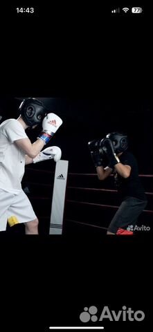 Боксерский шлем с бампером Adidas объявление продам