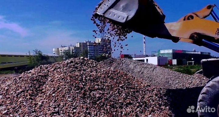 Щебень вторичный с доставкой