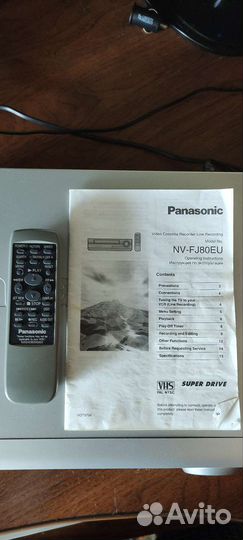 Видеоплеер Panasonic hi fi стерео NV-FJ80