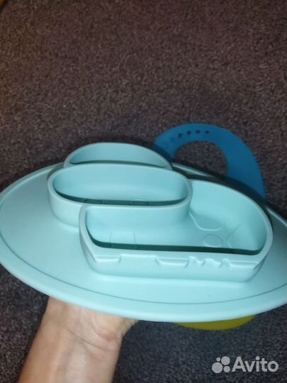 Набор посуды из силикона для детей