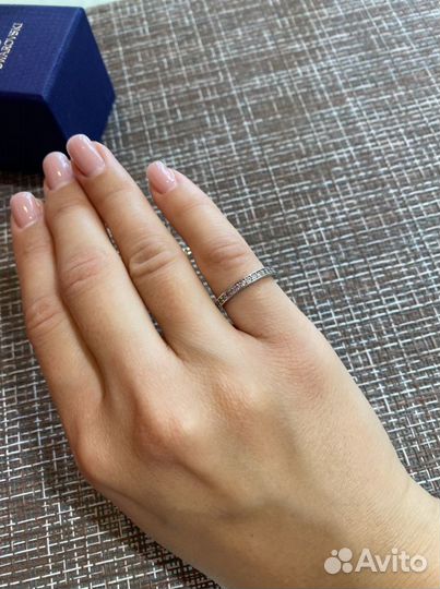 Кольцо дорожка Swarovski