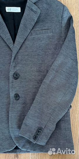Пиджак школьный для мальчика 140