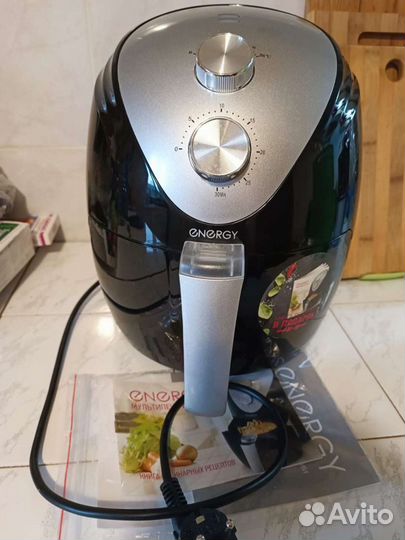 Аэрогриль Energy Мультипечь EN-288, Black, Silver