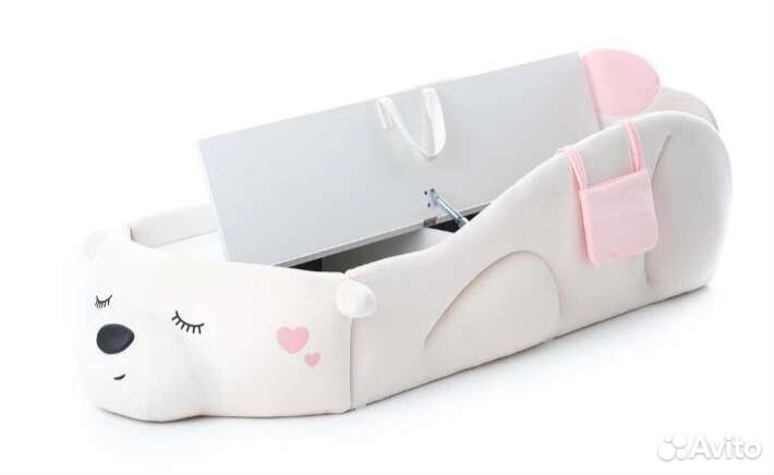 Детская кровать с мягкими бортиками