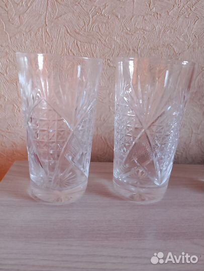 Хрустальные бокалы СССР