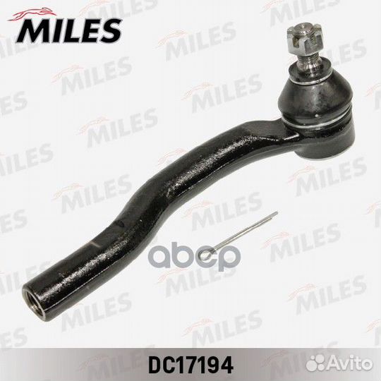 Наконечник рулевой тяги левый mitsubishi pajero