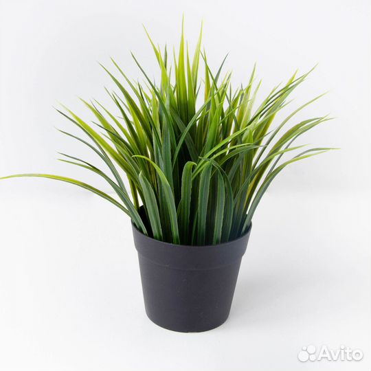 Искусственные цветы в горшках бу