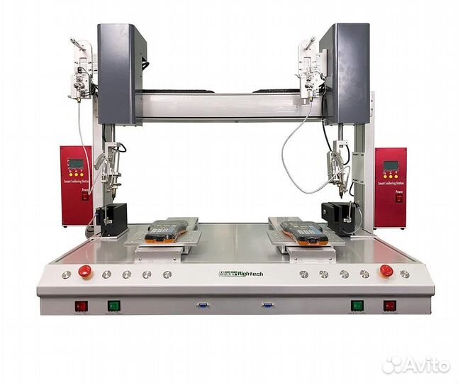 Паяльный робот с 2мя головами для печатных плат