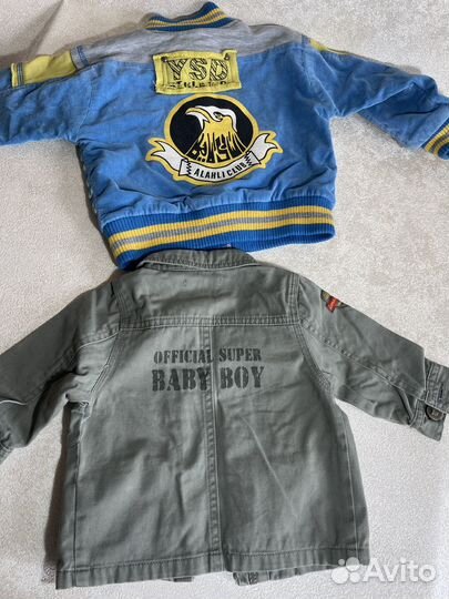 Вещи на мальчика пакетом 74-80