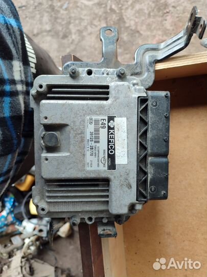 Блок управления мозги эбу. Solaris rio