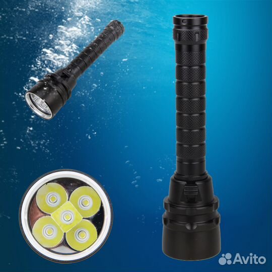Подводный фонарь 5 светодиодов