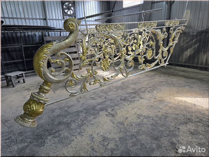 Перила, ворота, ковка