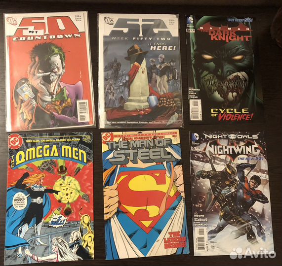 DC комиксы,оригинал