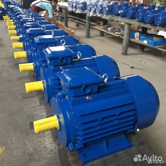 Электродвигатель аир 160S2 15кВт 3000об новый