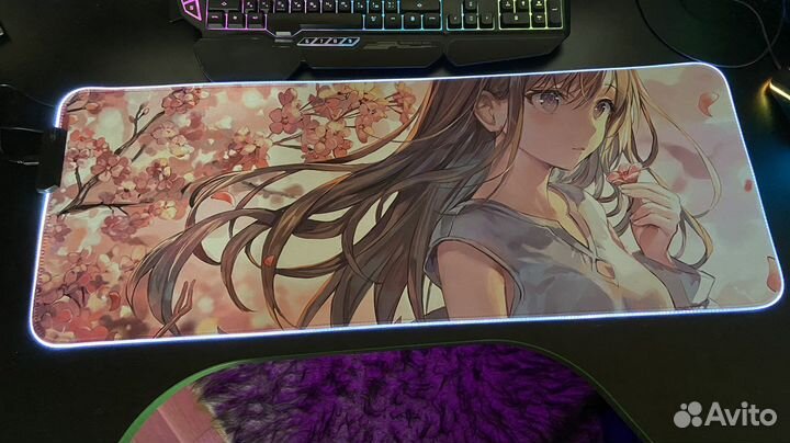 Коврик для мыши с rgb