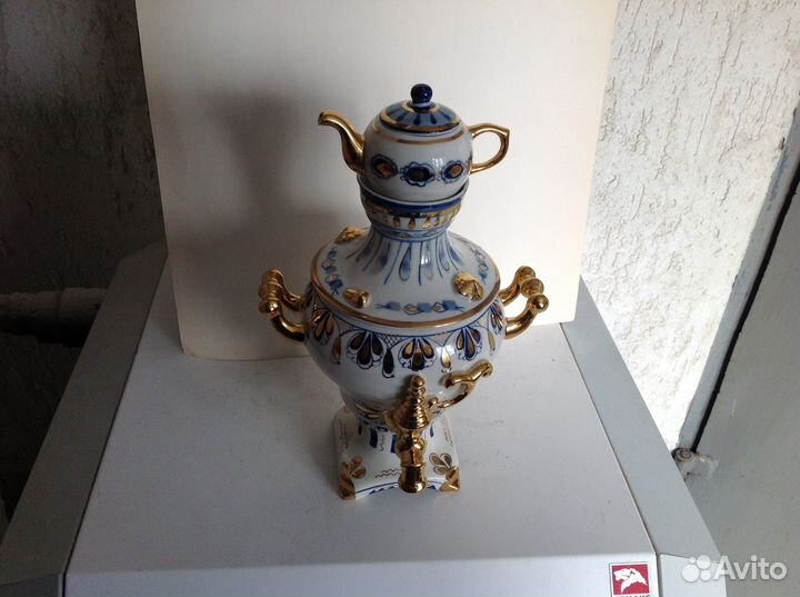 Самовар фарфоровый 