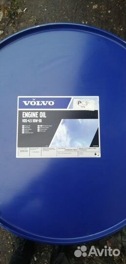 Масло моторное Volvo VDS-4.5 10w30 209л