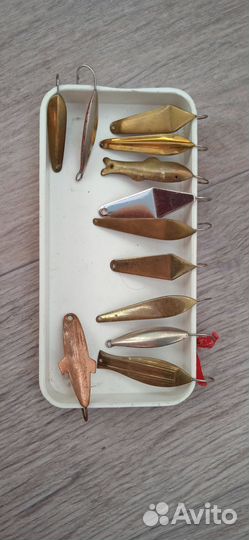 Катушки, блёсны,рыболовные принадлежности СССР