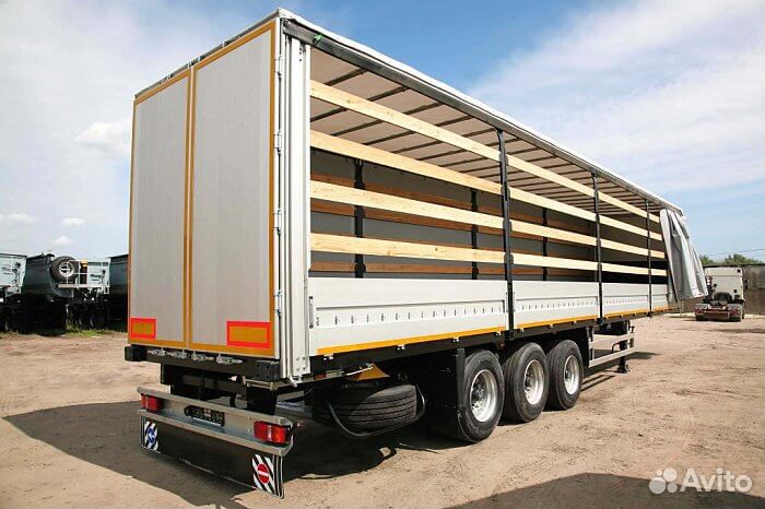 Полуприцеп шторный CTTM Cargoline Полуприцеп шторный, 2023