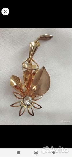 Винтажная брошь США