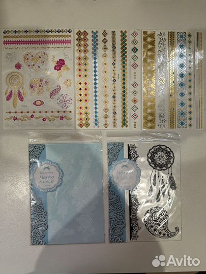 Тату временное, переводное, стойкое