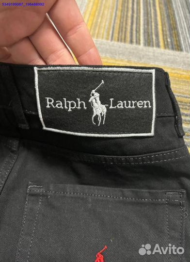 Джинсы Polo Ralph Lauren с тропическим банановым узором