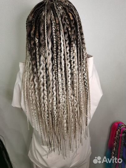 Афрокосы. Любой вид плетения