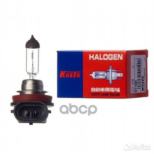 Лампа головного света Koito H11 12V 55W (уп. 1