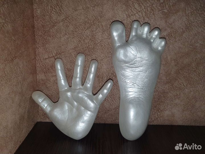 Слепки ручек и ножек