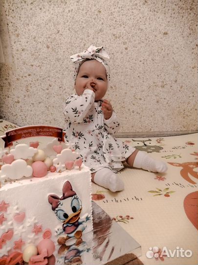 Платье боди для девочки 74 80