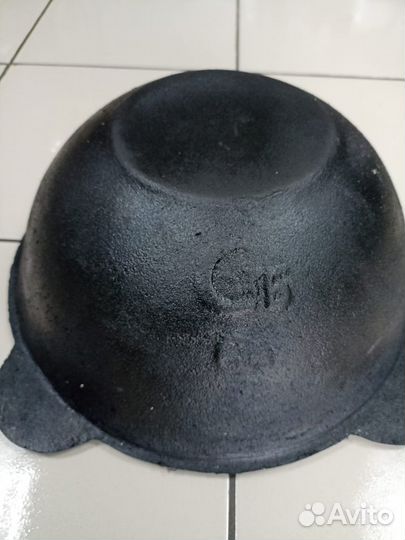 Казан чугунный 6л